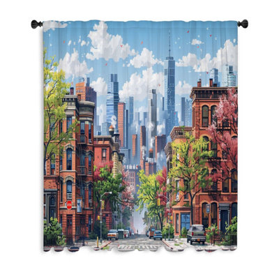Heckart Sheer Curtain Single Panel