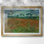 Champ avec coquelicots-Vincent van Gogh-Reproduction encadrée avec passe-partout et verre-1889-832132876-832132873-832132864