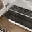 White Large Floor Bird Cage with Removable Tray, Gridded Base, and Storage Drawers