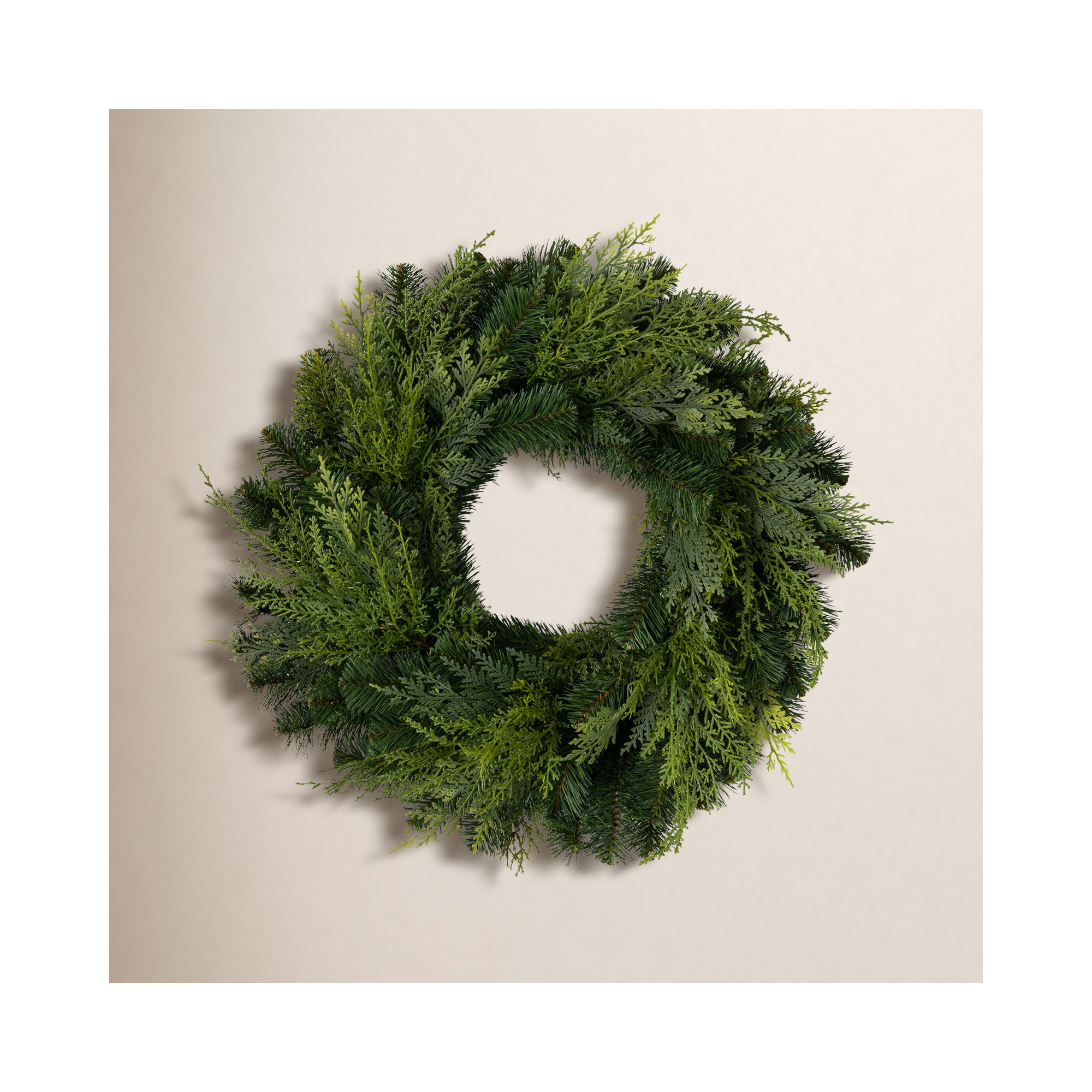 24'' Faux Fir Wreath