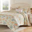 Ensemble de courtepointe 2 pièces Greenland Home Fashions Chloe Pastel, 68 x 88 po-105343861