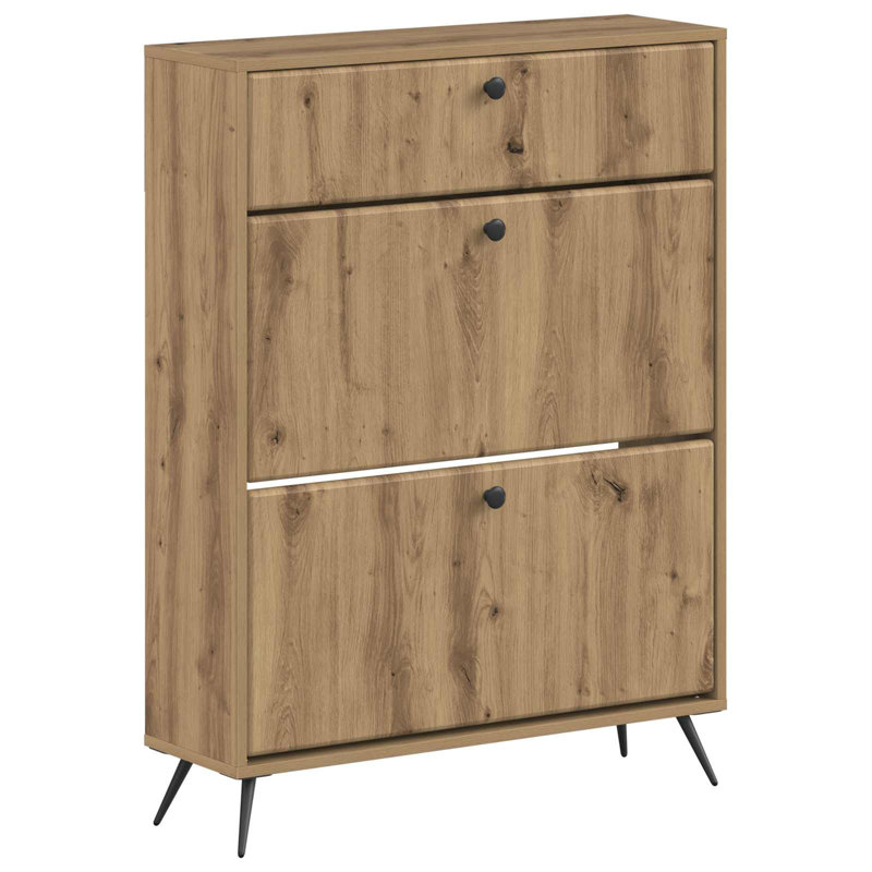 Shoe Storage, 103 cm H x 78 cm W x 24 cm D, Artisan Oak