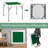 Costway 35'' 4 - Player Foldable Card Table