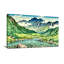 Paysage et nature Vallée de montagne Paysage de rivière Cascade Green Hills Sky Clouds-1425414632
