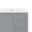 Meuble-lavabo pratique de 30 po avec lavabo - équipé d'une porte (avec tablette) et de trois tiroirs à fermeture en douceur-662011418