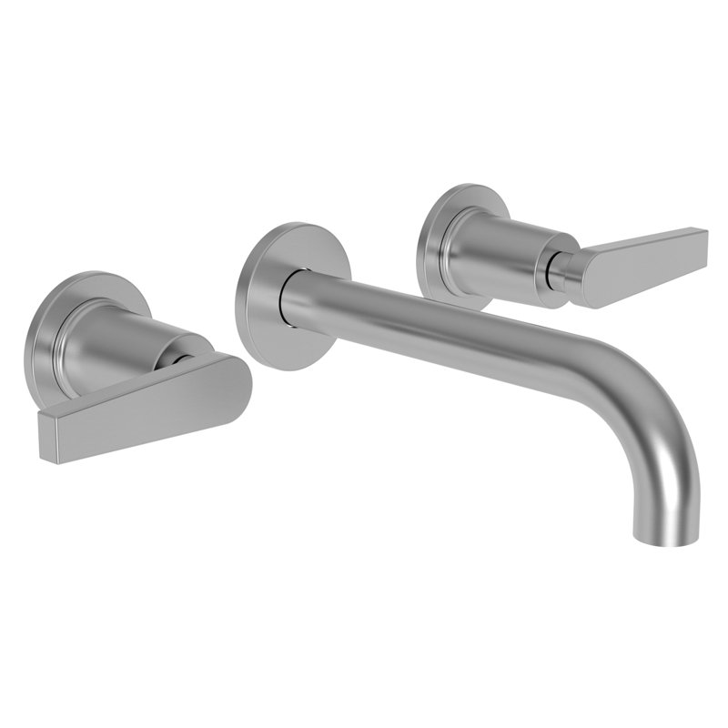 Dorrance Wall Mount Bathroom Faucet, Polished Chrome