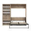Lit escamotable avec rangement pour garde-robe Osterman-1395246099-1349098506