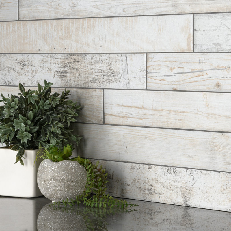 Melvin 3" x 27" Porcelain Wood Look Tile