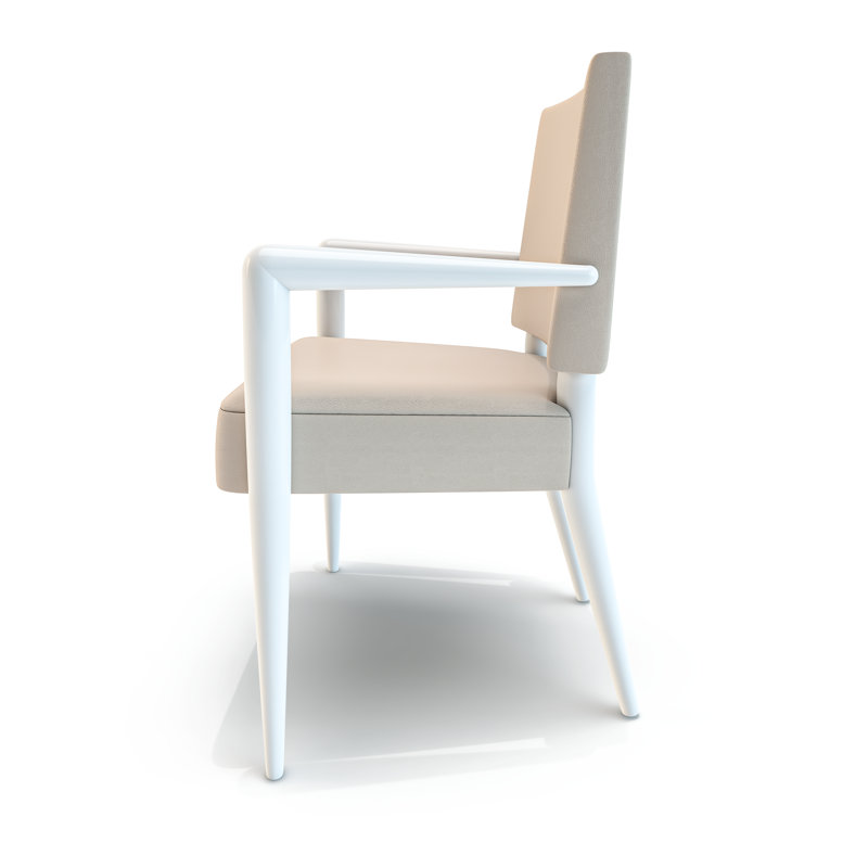 Athamas Leather Arm Chair