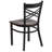 Prompton 'X'' Metal Restaurant Chair-264507924-158781932
