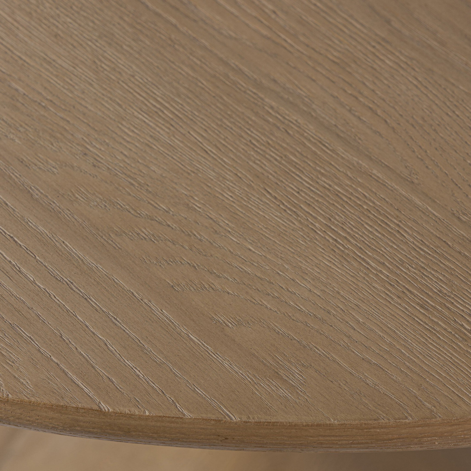 Eastman Dining Table, 30" H x 48" W x 48" D, Light Weathered Oak