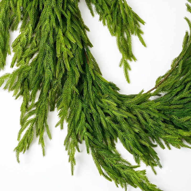 Draping Real Touch Norfolk Garland Pine