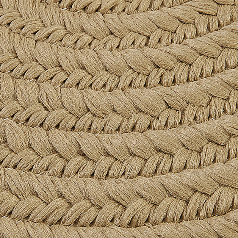 Tapis uni sable Marii, Ovale 5 pi x 8 pi