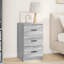 38cm W Manufactured Wood Bedside Table-2066940198