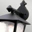 Valentina Black Outdoor Wall Lantern