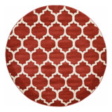 Molly Power Loom Red Rug