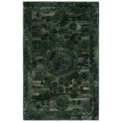Tapis oriental performance touffeté à la main Anatolia 411