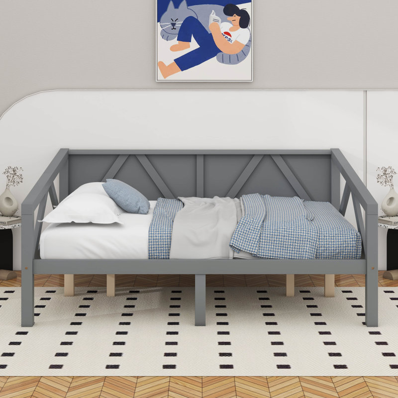 Daybed, Gray, Full