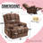 Brisen 40" W Oversize Chenille Power Lift Up Heated Massage Recliner, Remote, USB Type-C Port-921979791