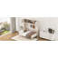 Grand lit escamotable avec armoires de rangement-960242047