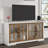 63" Farmhouse TV stand with Glass Doors-59995894