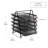 Mind Reader 5-Tier Paper Tray, Desktop Organizer, File Storage, Workspace, Office, Metal Mesh, 11.75"L x 14"W x 15"H-928612416