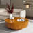 31.5" & 35" Round Solid Wood Burl Coffee Table – Unique Natural Swirl Patterns, Curved Elegant Design, Handcrafted Centerpiece-1074017559-1089056193