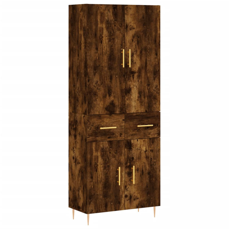 Burna 69.5cm Sideboard, Smoked Oak
