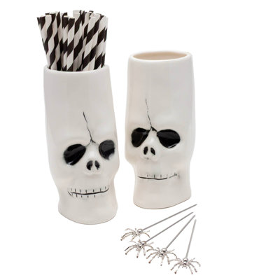 Ensemble-cadeau Tiki Bar - Crâne