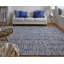 Berwyn Modern Abstract, Blue/Silver/Gray Area Rug-355042711