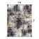 Abstract Yellow/Black/Gray Area Rug