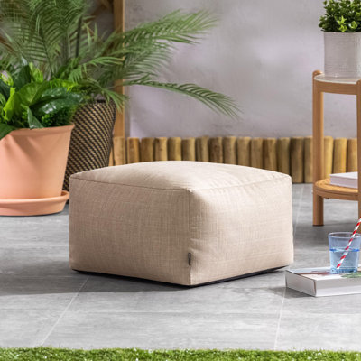 Upholstered Outdoor Ottoman