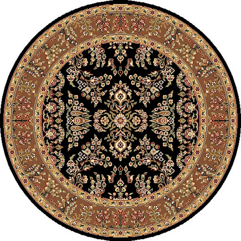 Klose Performance Oriental Rug, Round 5'3"