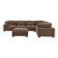 Canapé modulaire réversible de coin avec repose-pieds Arliz-62817825