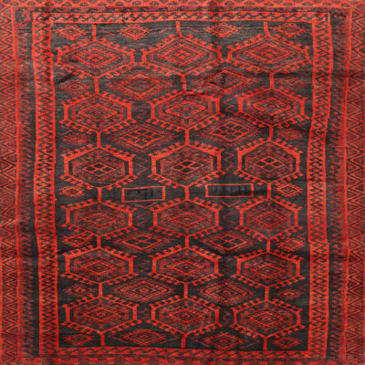 Tapis rouge / noir Southwestern