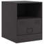 34.5cm W Steel Bedside Table-101281123