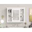 Armoire de rangement murale pour salle de bain, armoire à pharmacie, armoire de salle de bain moderne avec miroir-320752569