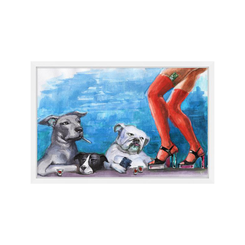 Eyre Tarney - Single Picture Frame Painting, 41cm H x 61cm W x 3.8cm D