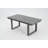 5-Piece Gray HDPE Outdoor Dining Set – All-Weather 69" Rectangular Patio Table With Umbrella Hole & 4 Armless Chairs For Backyard/Poolside-464817308-464817286