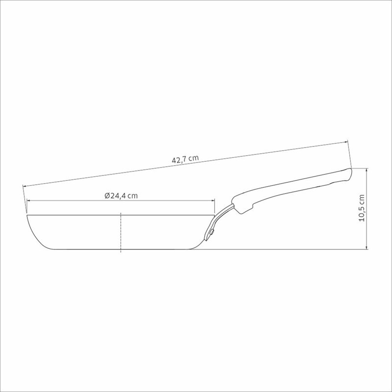 Tunis Non-Stick Frying Pan, 24 cm