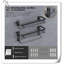 Tablette de douche murale à tablettes flottantes-366000518