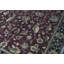 Hand-Knotted High-Quality Wine and Black Area Rug