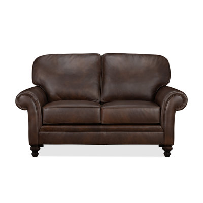 Leather Loveseat