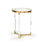 Moravian Glass End Table