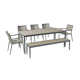 Limetta 78'' Rectangular Outdoor Dining Set