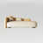 Blanc beige / orange
