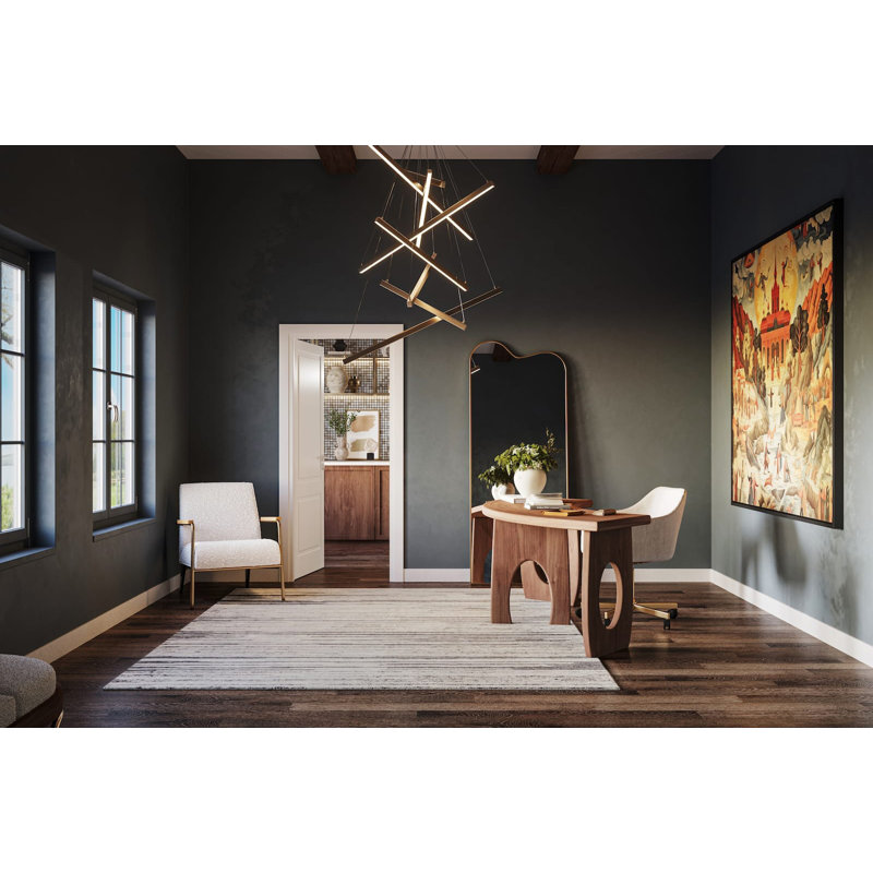 Bevel Gray Heather, Rectangle 6' x 9'