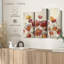 «Poppies In The Rain», 3 pièces-287830365