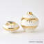 Nuove Vase-Gold Drips-Sm