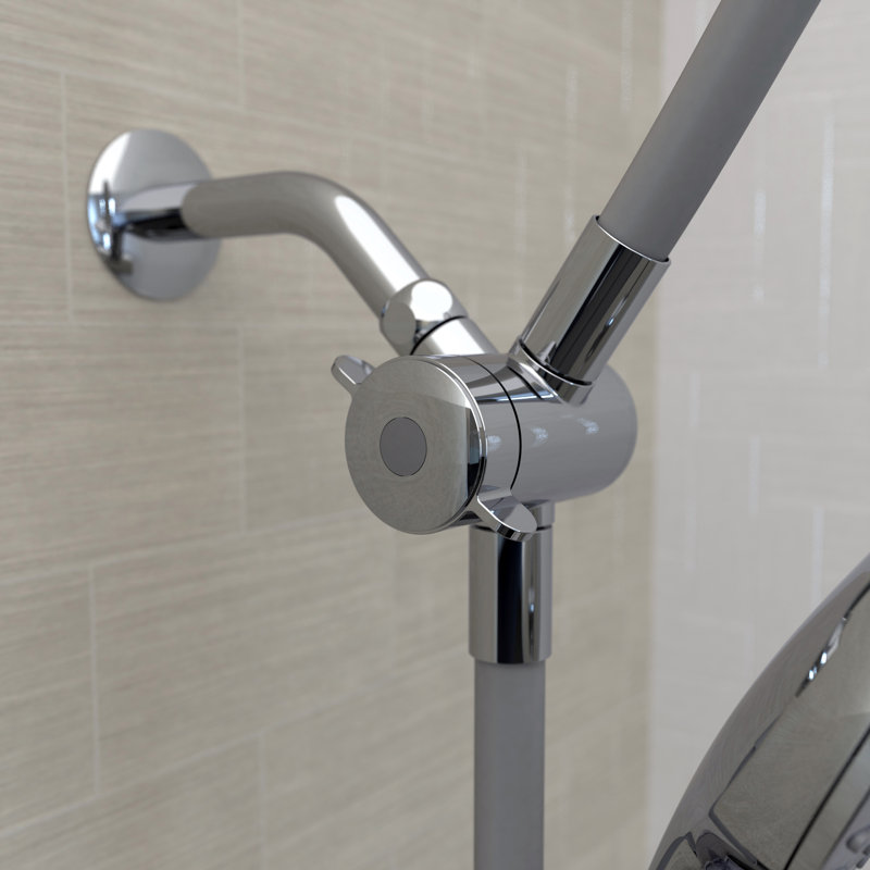 Belanger Retrofit Massage/Jet Dual Shower Head, Polished Chrome